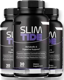 SlimTide 3 bottle package, a 90 day supply with free US shipping